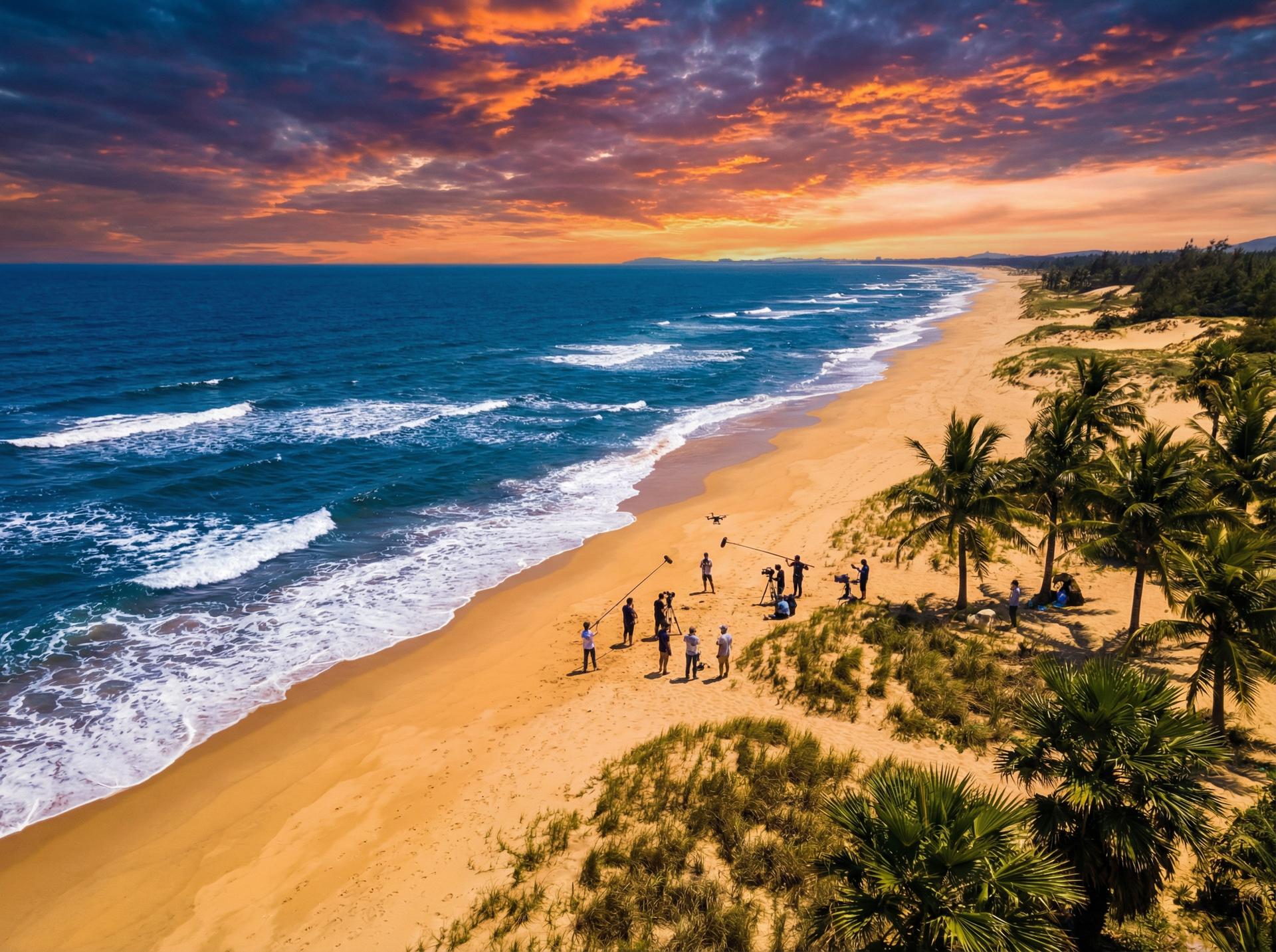 溏心vlog传媒秦皇岛黄金海岸创作基地