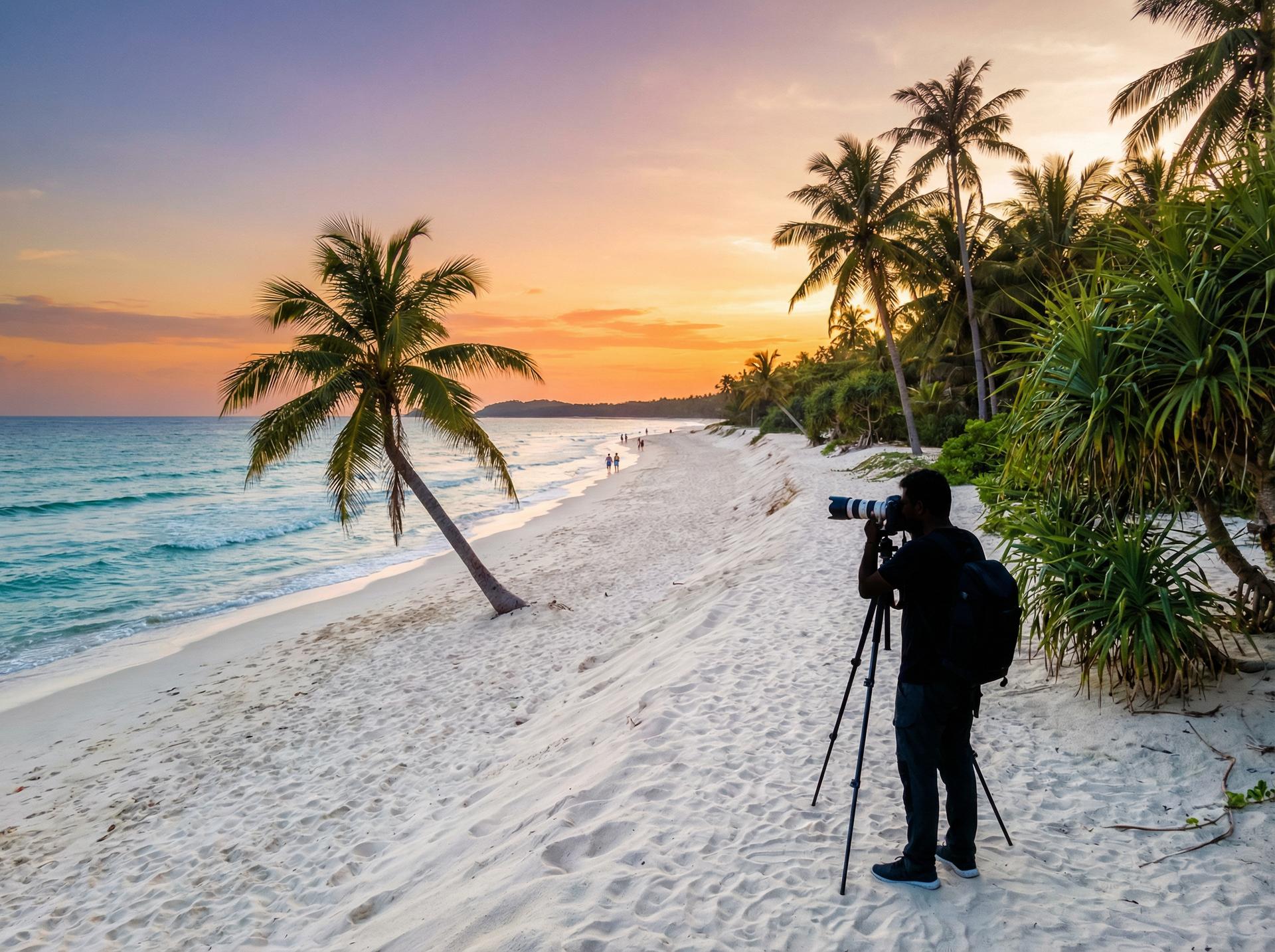 溏心vlog传媒舟山千步沙外景拍摄